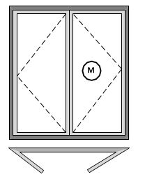 French Doors - Open Out